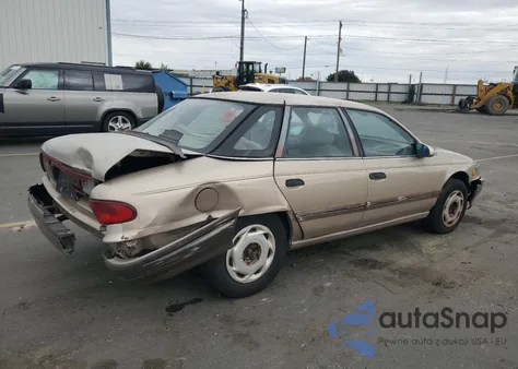 1992 Mercury Sable Gs from USA, damaged, VIN 1MELM50U5NG639165